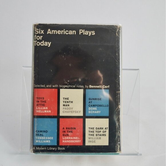 1961 Six American Plays for Today Modern Library Hardcover - Picture 1 of 5